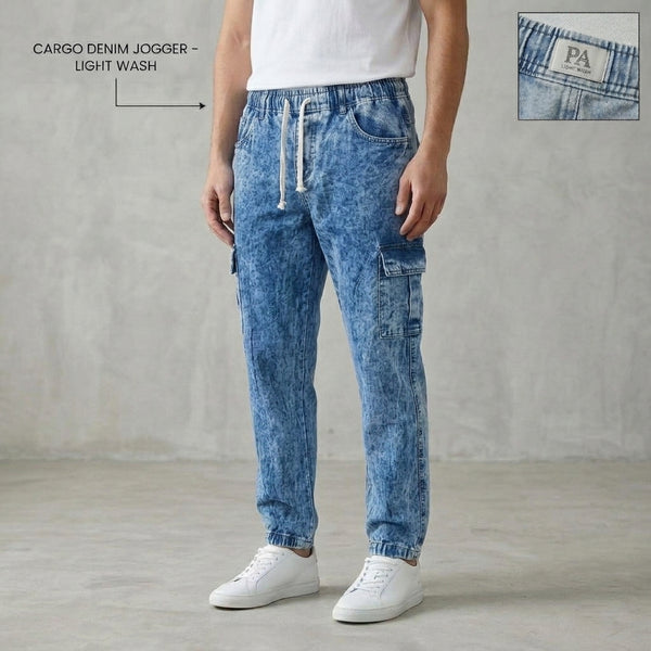 Denim Cargo Pant