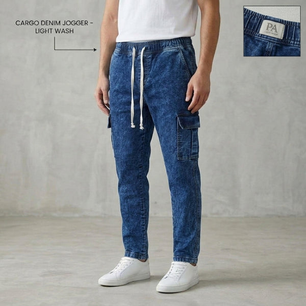 Denim Cargo Pant